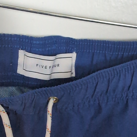 Five Four Navy and Burgundy Board Shorts - Picture 4 of 8